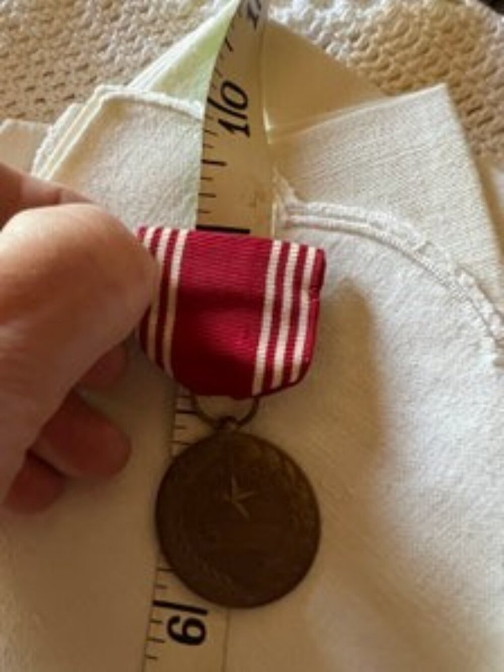 WWll Army Medal Good Conduct Award Military - Picture 3 of 6